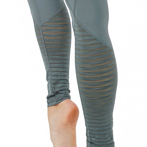 Yoga pants Burn out Mesh Full Length leggings - Picture 5 of 7